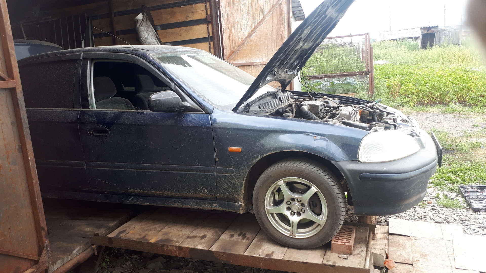 Неольшие доработки и итоги — Honda Civic Ferio (6G), 1,3 л, 1996 года ...