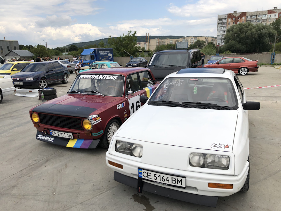 Сиерра на слаломе! Заварка, гидроручник, задняя распорка. — Ford Sierra ...