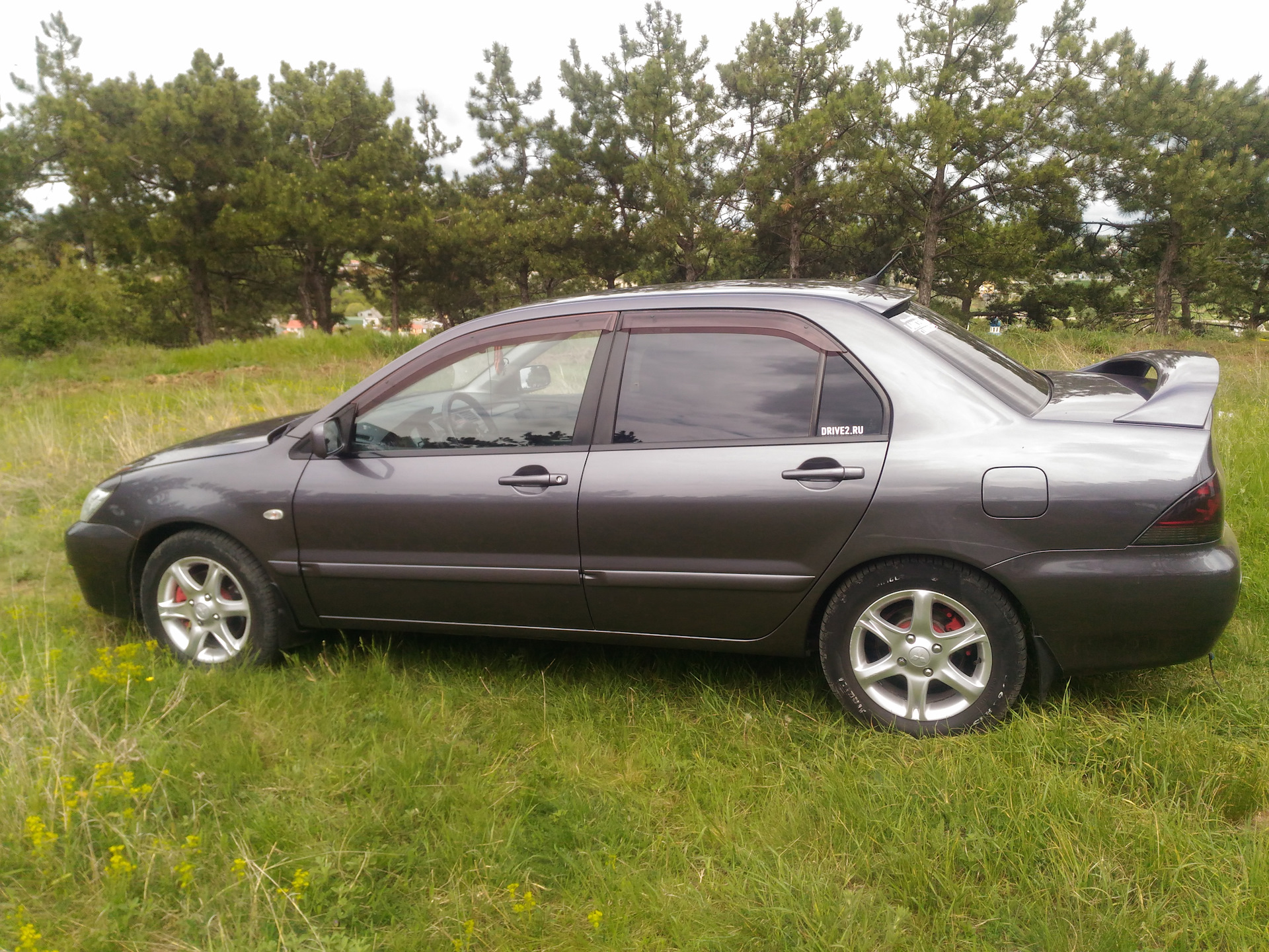 61 Замена дефлекторов окон (ветровиков) от CS5A — Mitsubishi Lancer IX, 1,6  л, 2006 года | стайлинг | DRIVE2