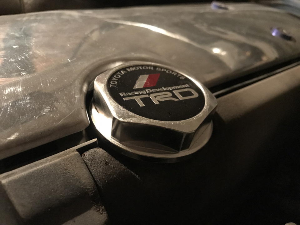 Крышка маслозаливной горловины TRD, Декоративная крышка двигателя ...