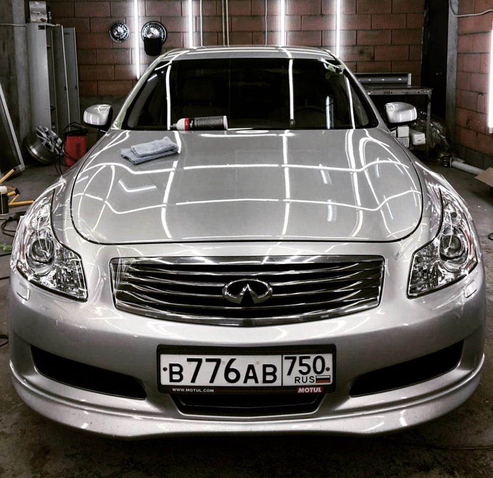 Детейлинг и новые ощущения от «старой» машины — Infiniti G35 (V36), 3,5 л,  2008 года | стайлинг | DRIVE2