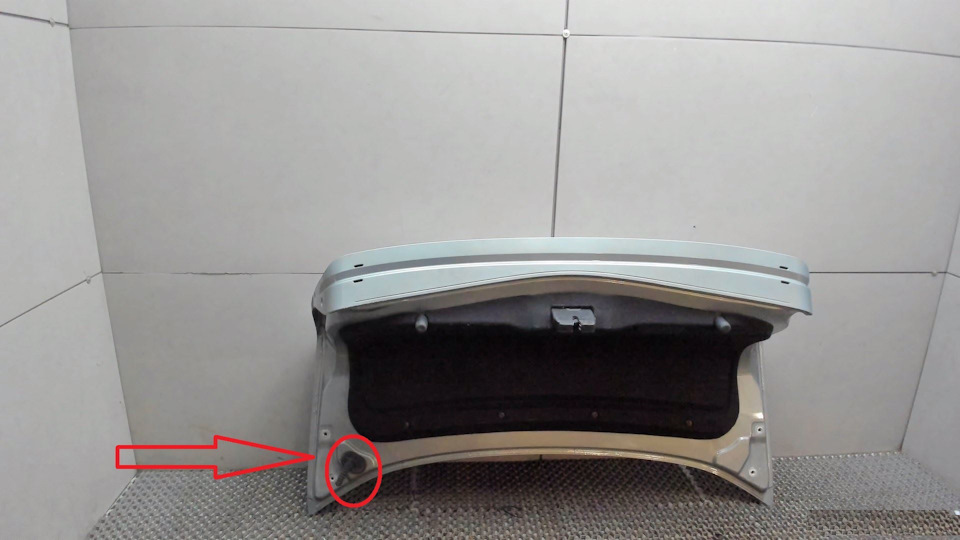Гофра крышки багажника Форд Мондео 4 — Ford Mondeo IV, 2 л, 2010 года ...