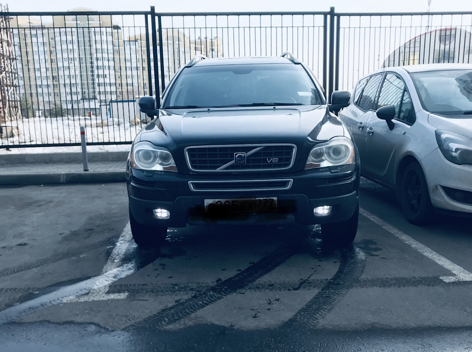 Volvo xc90 дхо вместо противотуманок