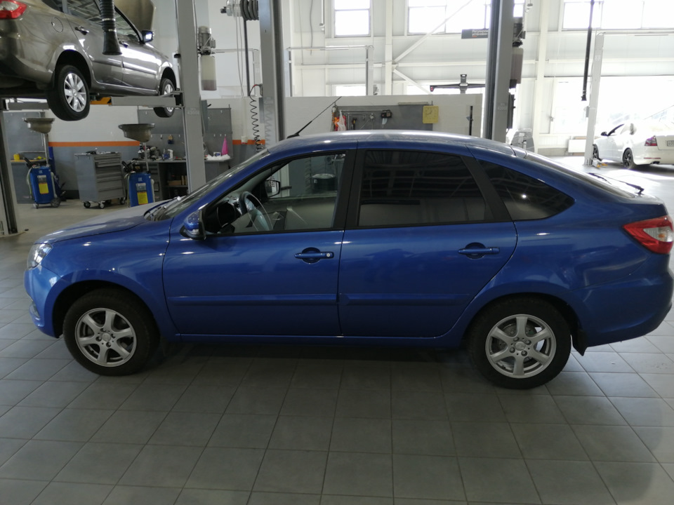 1 то или 1 год то шкода и лада — Lada Гранта Лифтбек (2-е поколение), 1 ...