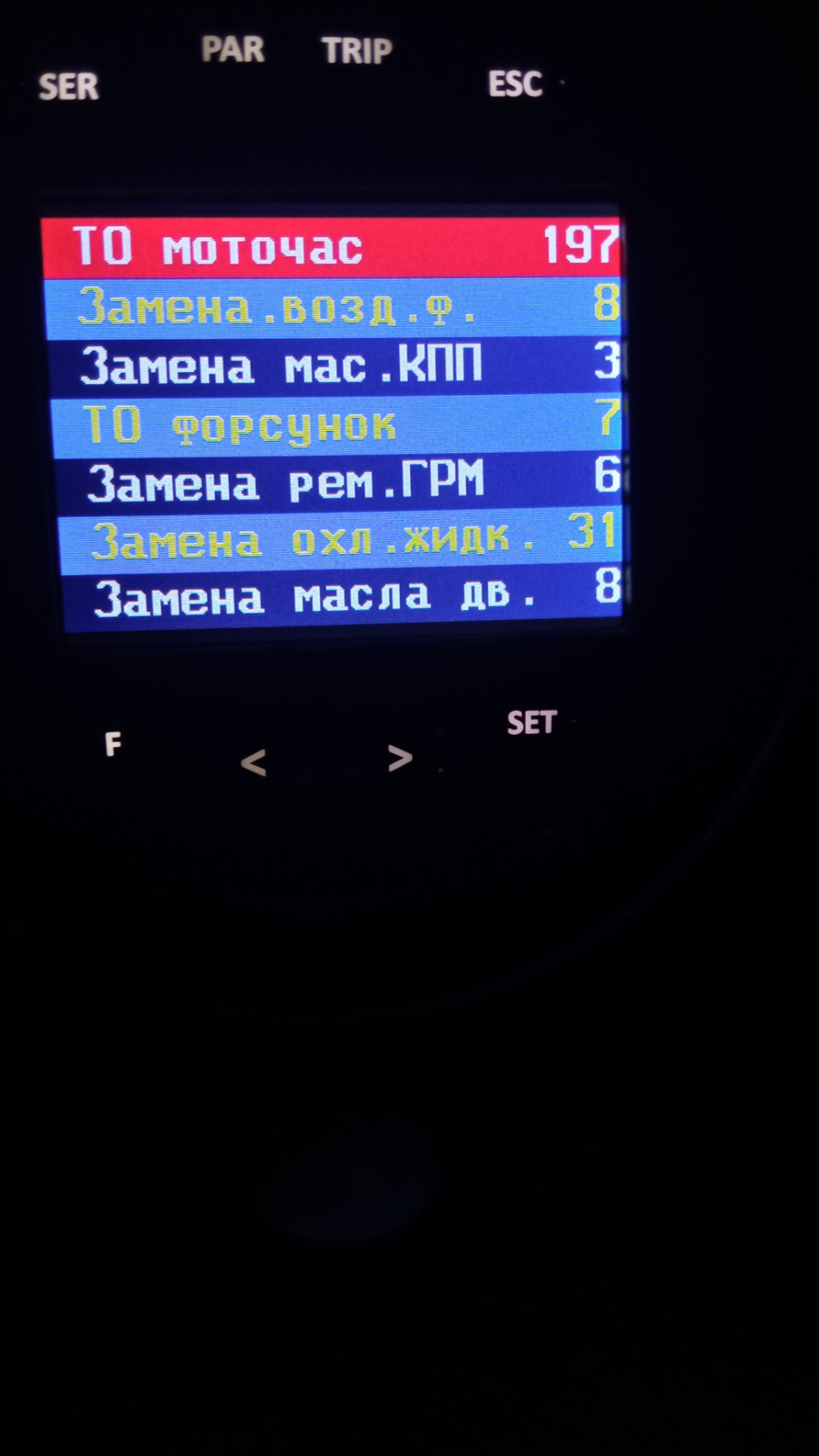 122# Интервал замены масла в моточасах — Renault Duster (1G), 2 л, 2017 ...