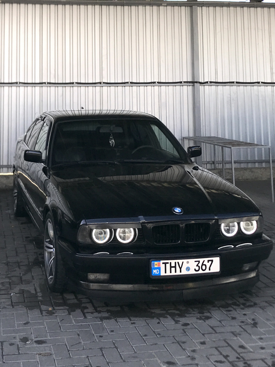 Реставрация после попытки угона — BMW 5 series (E34), 2,8 л, 1995 года |  запчасти | DRIVE2