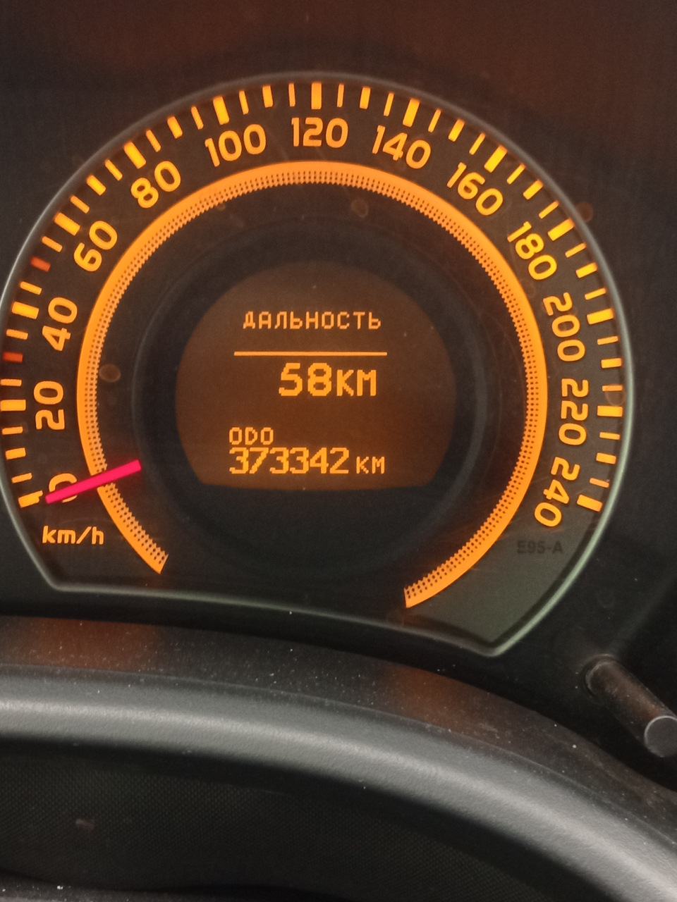 столько смогла проехать до ремонта. — Toyota Corolla (140/150)