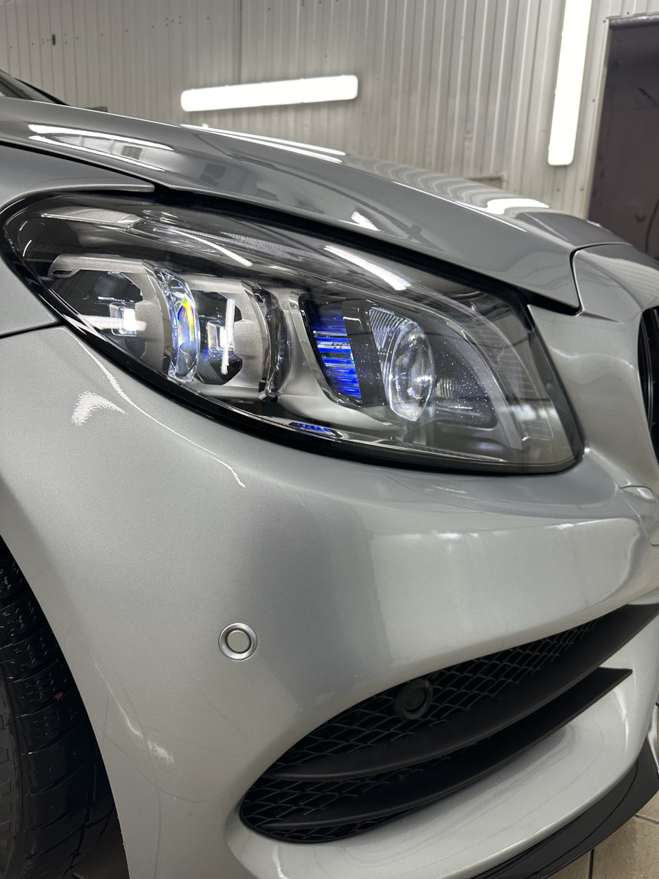 Фары Multibeam w205 2014 (дорест) — Mercedes-Benz C-Class (W205), 1,6 л ...