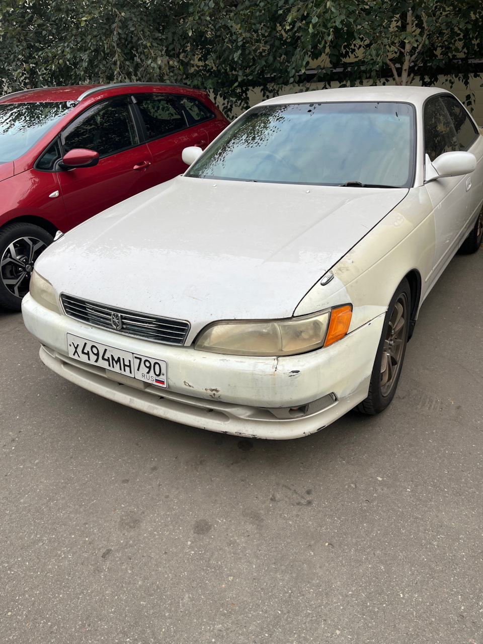 Покрас 🎨 — Toyota Mark II (90), 2,5 л, 1995 года | кузовной ремонт | DRIVE2