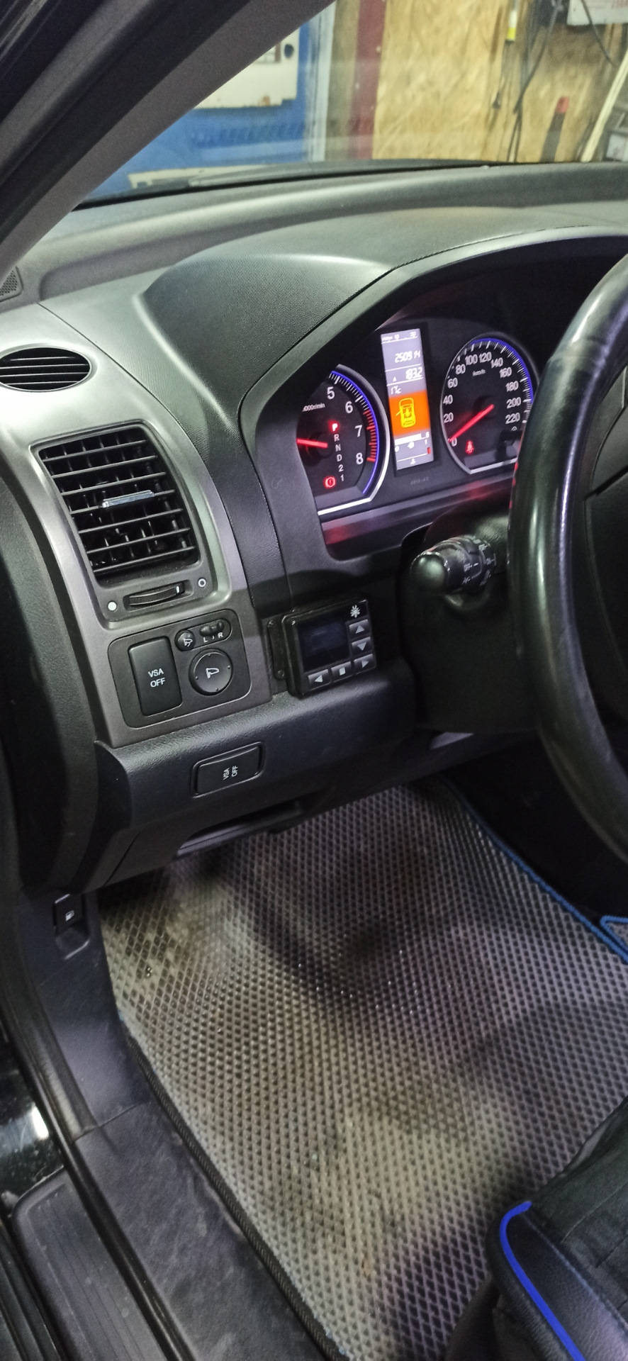 Кнопка старт/стоп+старлайн S96 — Honda CR-V (RE), 2,4 л, 2008 года ...