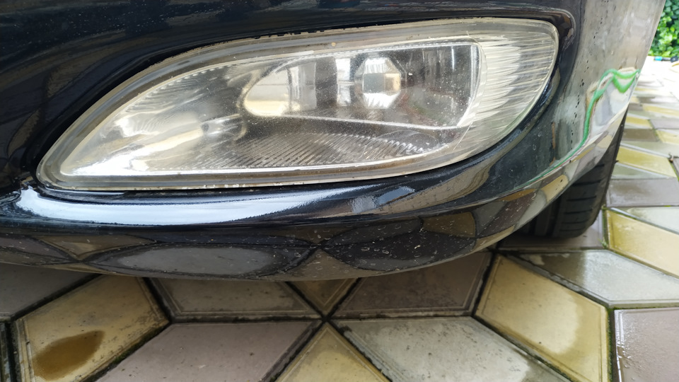 Полировка противотуманок — Toyota Camry (XV30), 2,4 л, 2002 года ...