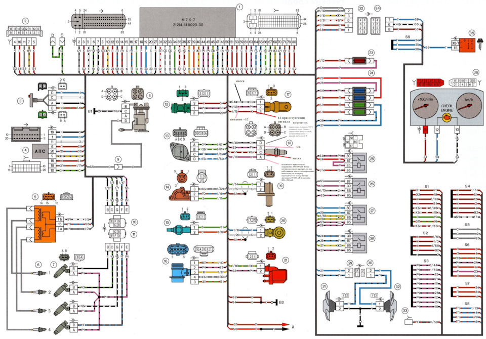 Как победить цепь нагревателя датчика кислорода? — Lada 4x4 3D, 1,7 л ...