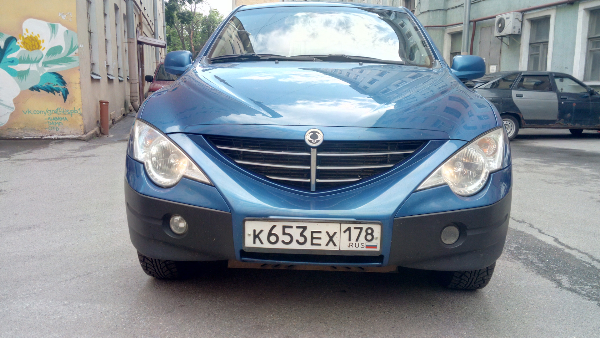 SsangYong Actyon (1G) 2.0 дизельный 2007 | КРИМИНАЛЬНЫЙ 