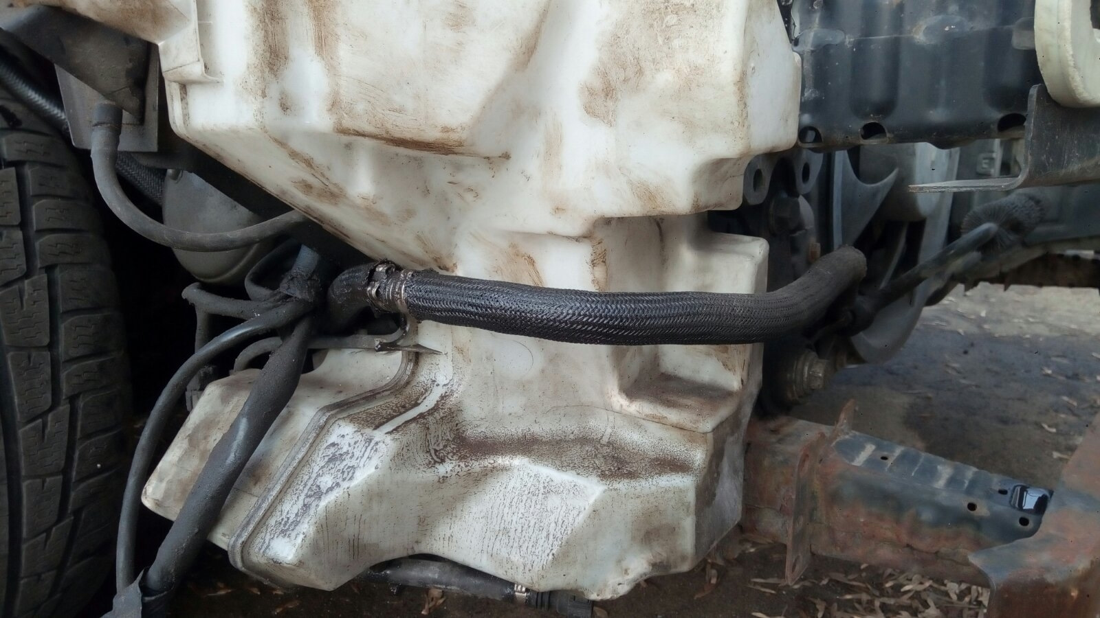 Замена шланги гидроактива и гидр. жидкости — Citroen C6, 3 л, 2007 года ...