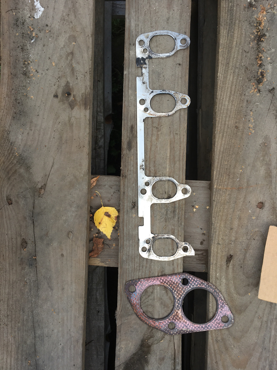 Переварка гофры. Попутно меняем прокладку выпускного коллектора. — Audi ...