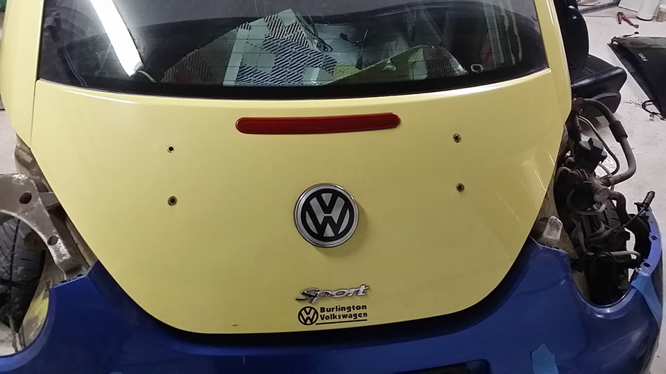 Вопрос-дилемма №2. Крышка багажника — лечить или менять? — Volkswagen ...