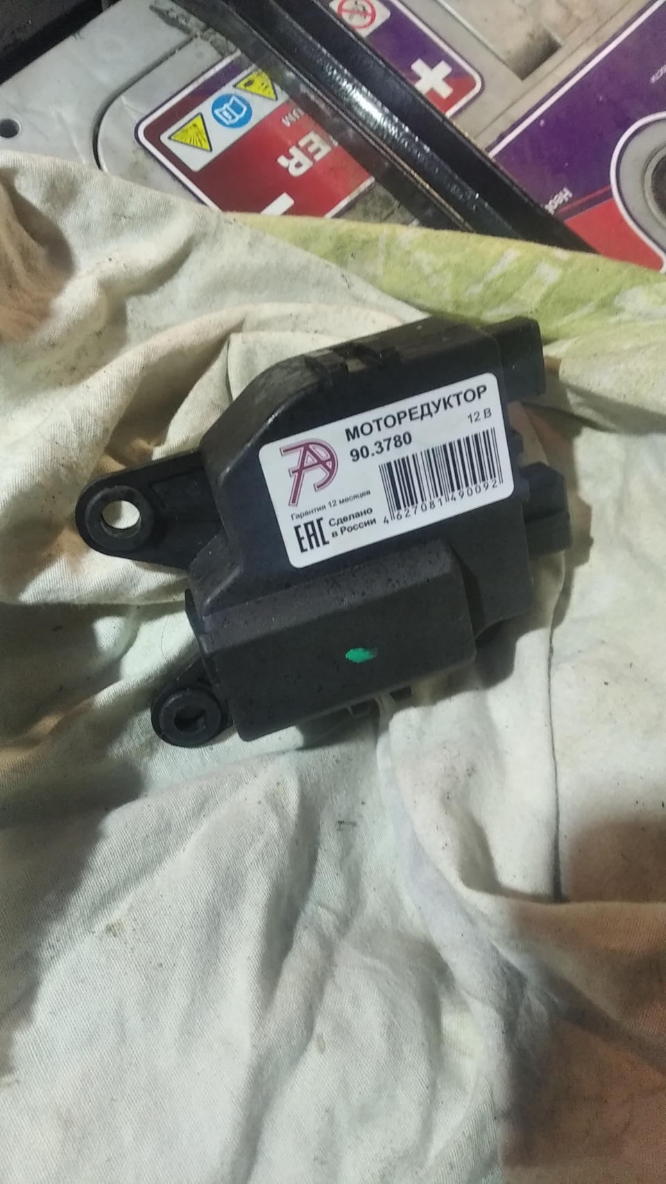 Неисправность заслонки отопления — Lada Приора универсал, 1,6 л, 2011 ...