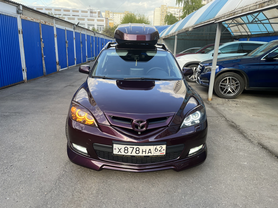 Ангельские глазки с функцией поворота на мазда 3 BK — Mazda 3 (1G) BK ...