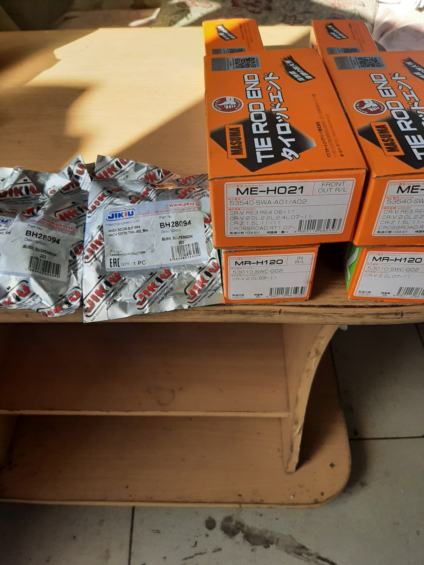 Замена рулевых тяг и наконечников + задние салинблоки. — Honda CR-V (RE ...