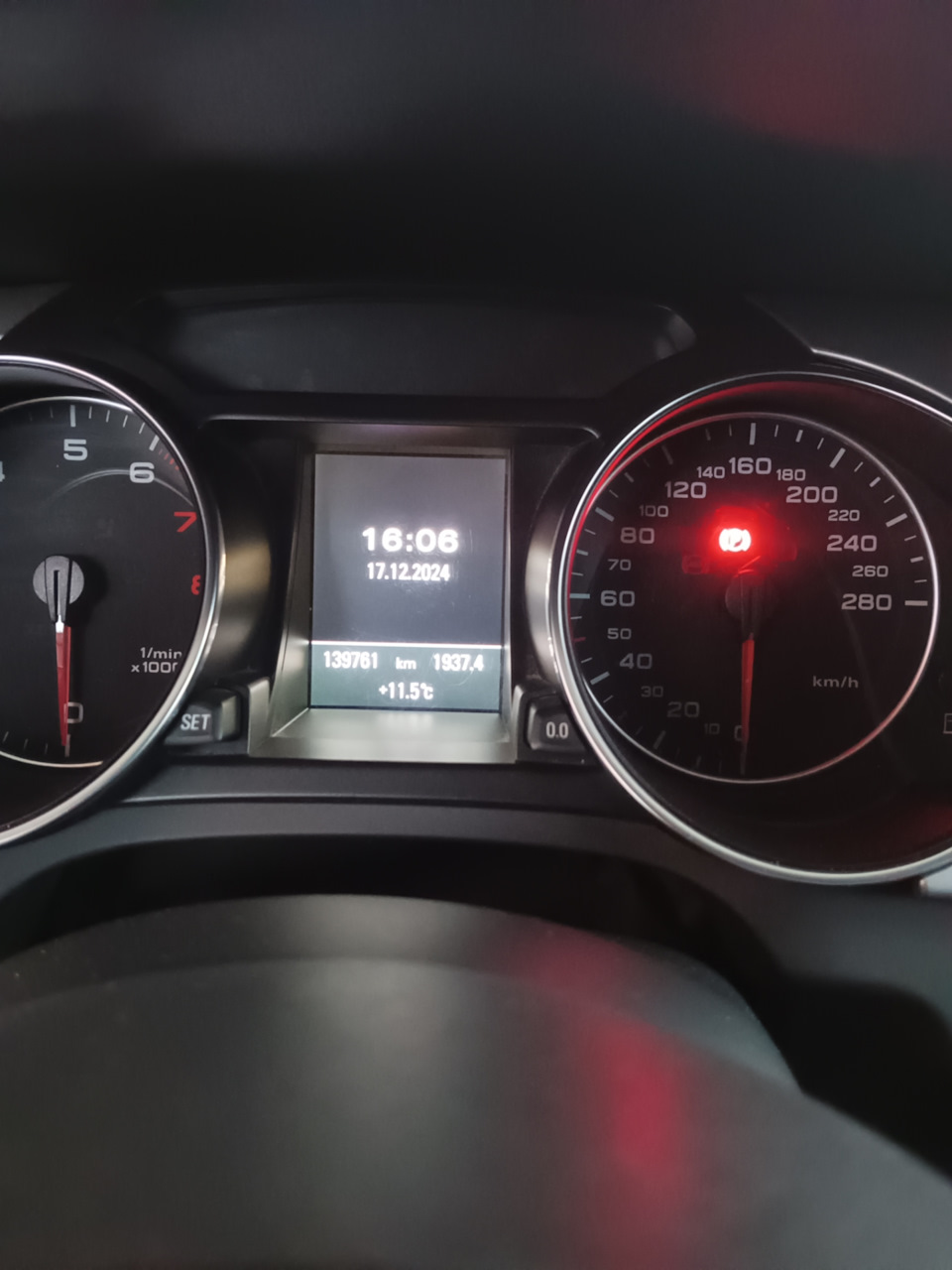 Photo from the logbook Audi A5 Sportback (1G)