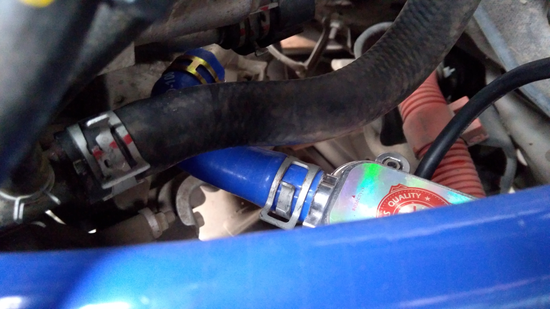 Установка подогревателя Лунфей 2 кВт. — Honda Fit (3G), 1,5 л, 2013 ...