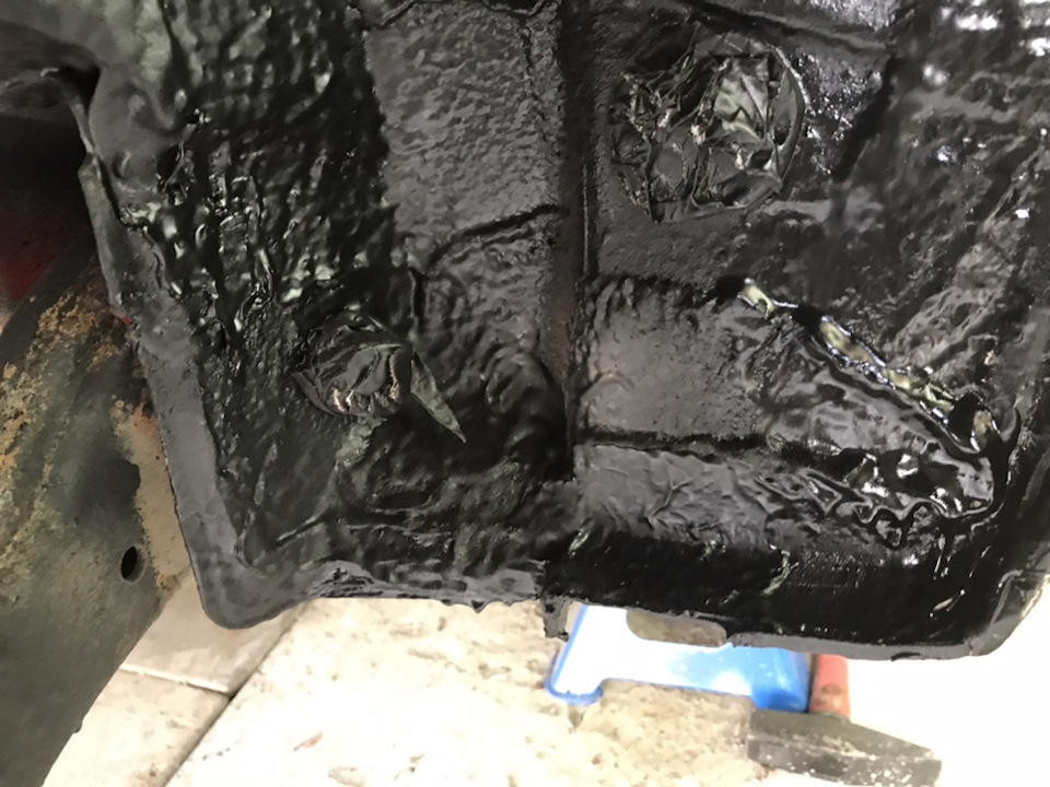 Проверка и обработка колесных арок — Hyundai Solaris, 1,6 л, 2011 года ...