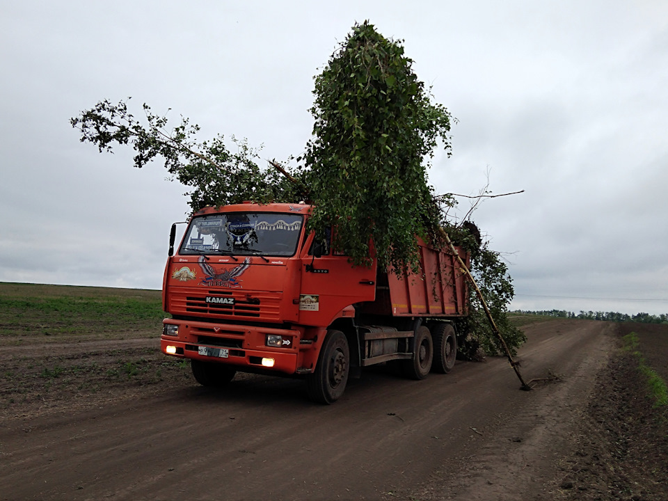 Фото с камазом