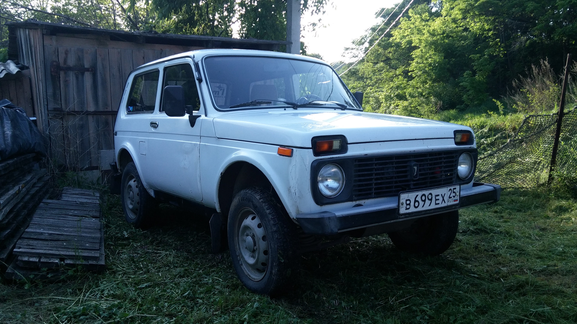 Lada 4x4 3D 1.7 бензиновый 2005 | Нива на вояках на DRIVE2