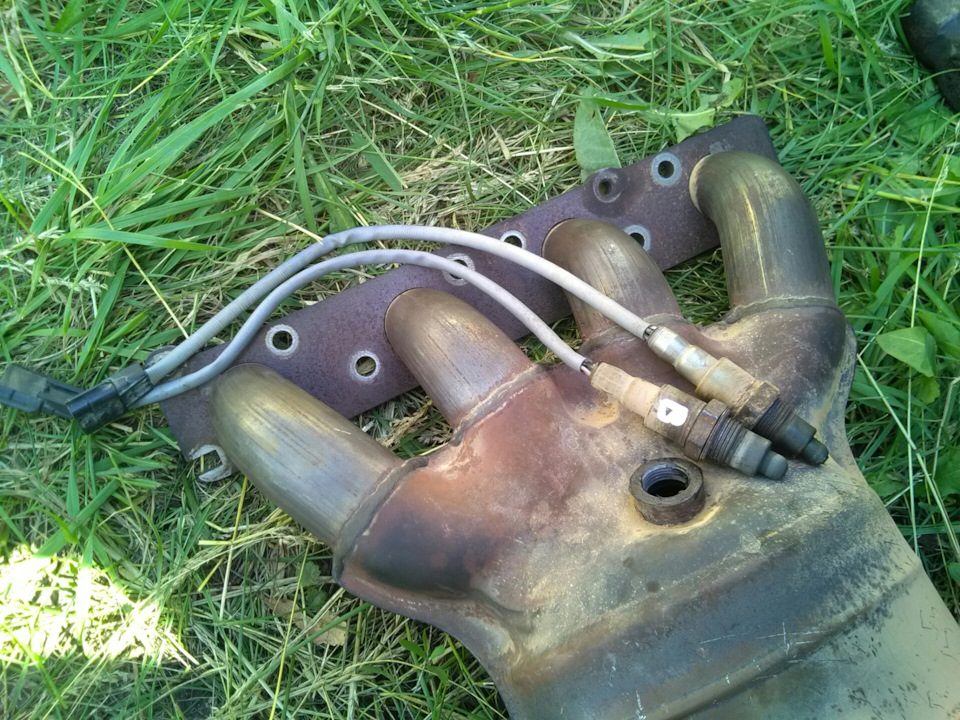 Лада веста замена гофры глушителя без сварки