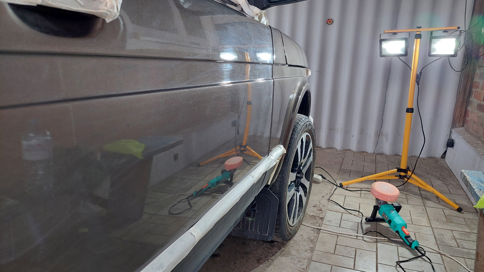 Полная полировка кузова. — Lada 2131, 1,7 л, 2018 года | своими руками ...