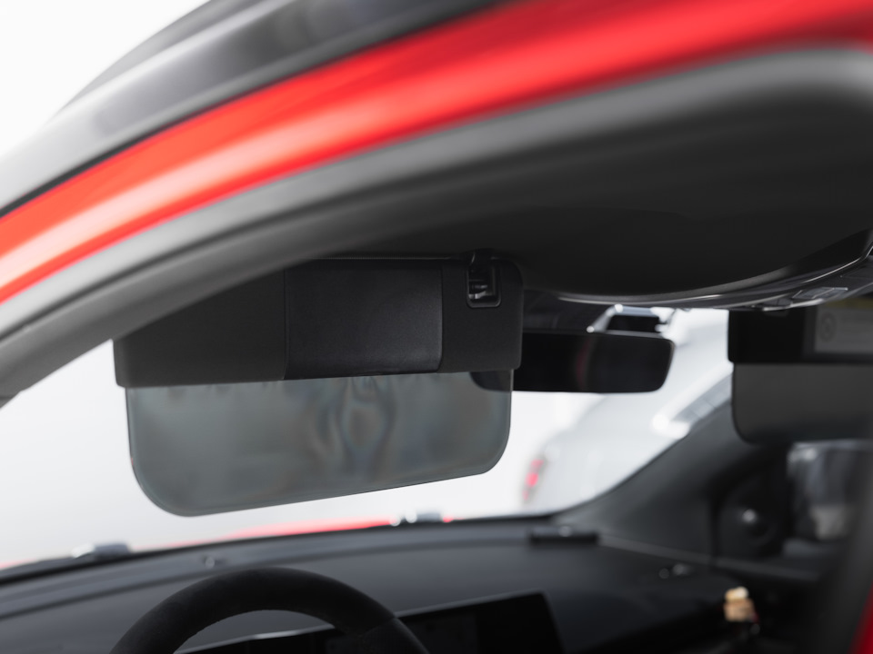 Солнцезащитные козырьки с прозрачными вставками для Geely Coolray — Geely Coolray (2023)