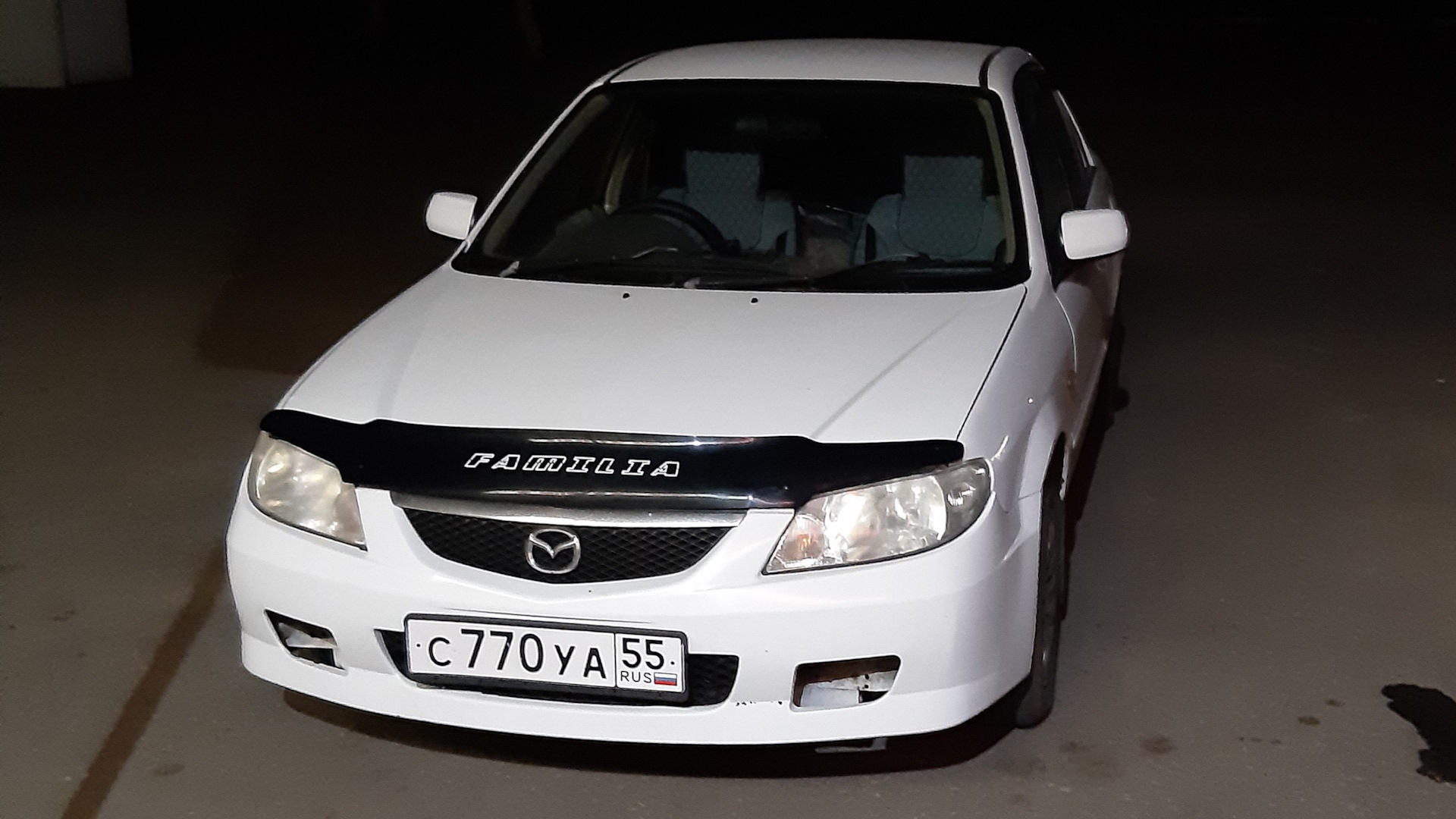 Mazda Familia (BJ) 1.5 бензиновый 2002 | Белая полторашка на DRIVE2