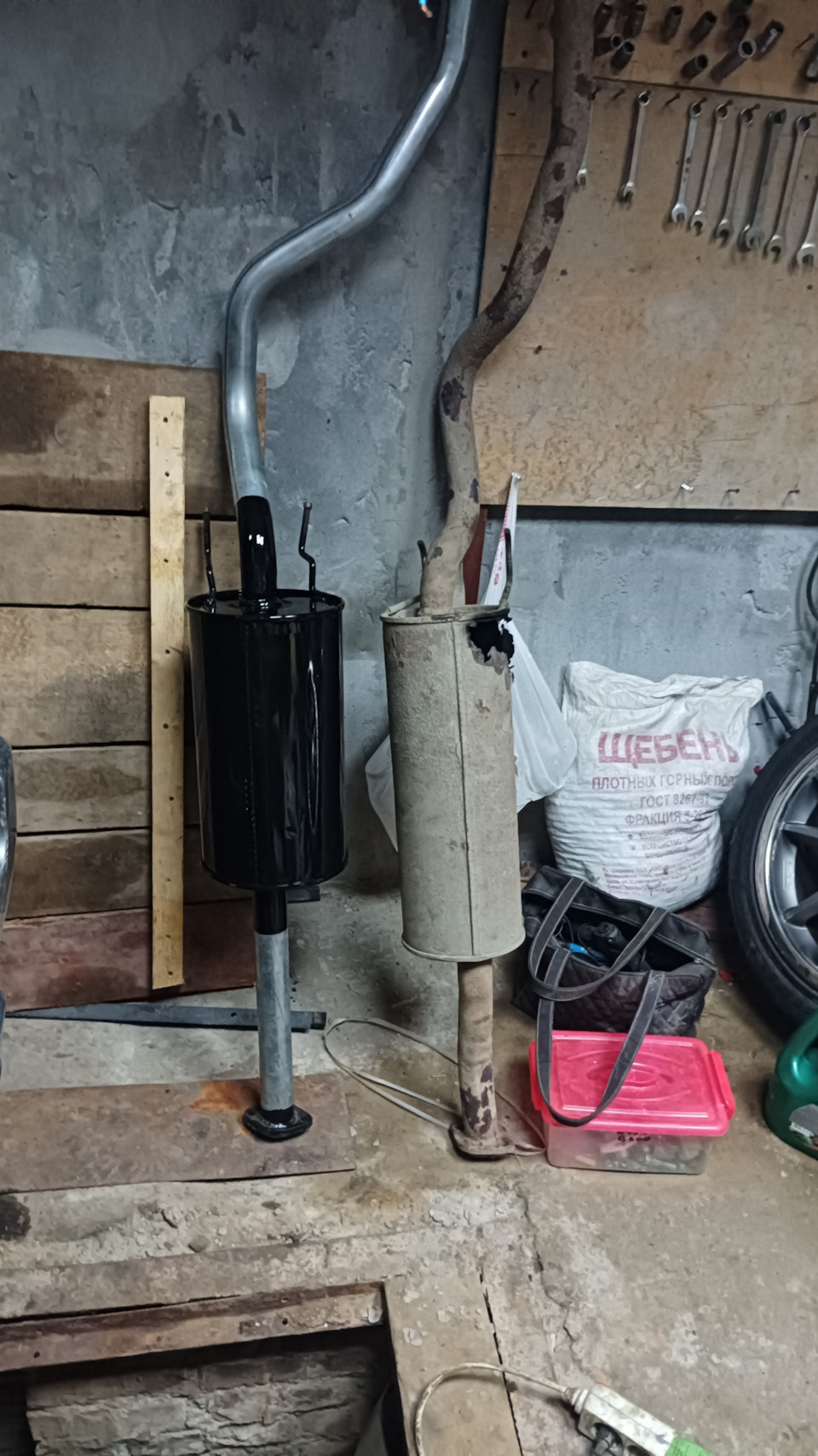 Замена выхлопной трубы. — DRIVE2