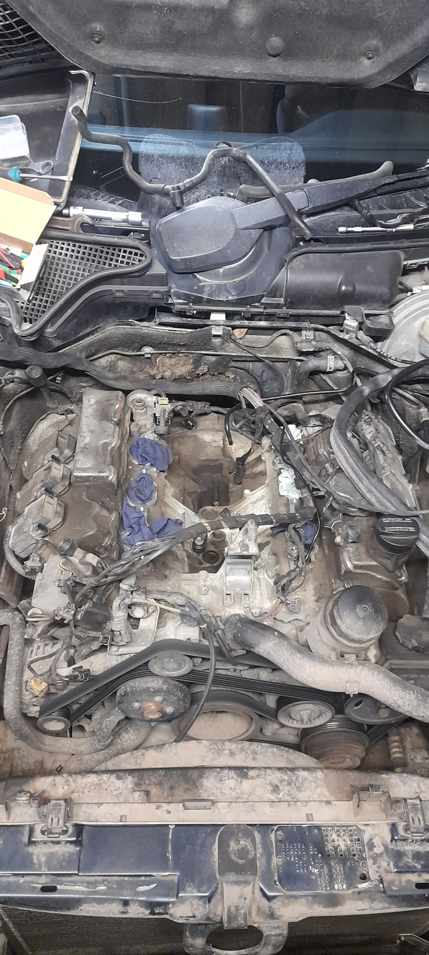 Эпопея с датчиком детонации — Mercedes-Benz E-Class (W210), 2,8 л, 2001 ...