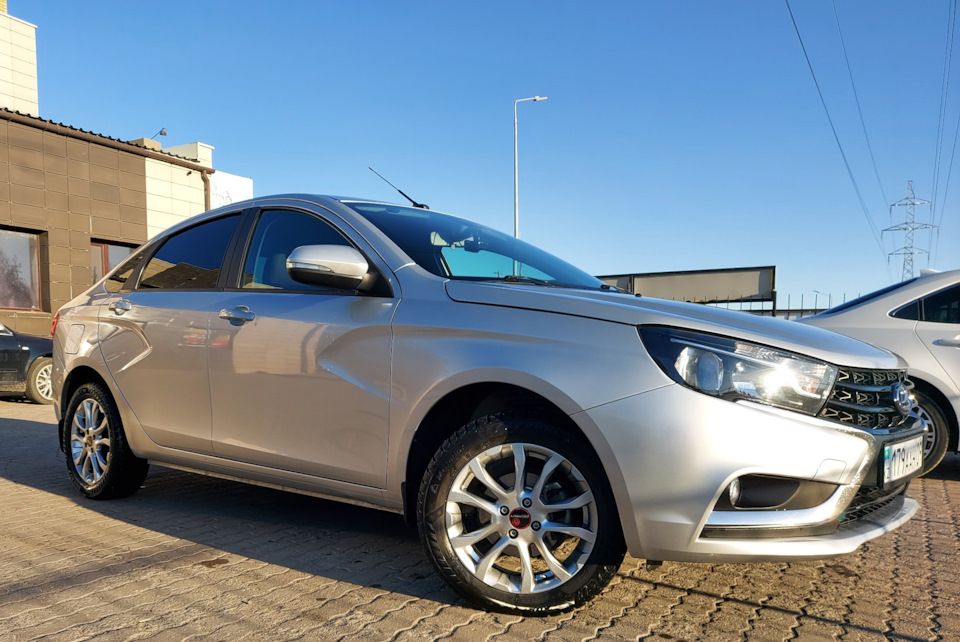 Диски Remain 191 Silver — Lada Vesta (1G), 1,6 л, 2018 года | колёсные ...