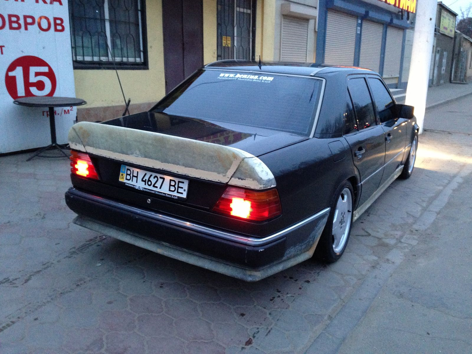 w124 обвес