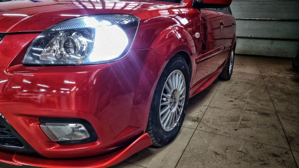 Пороги и сплиттер на рио — KIA Rio (2G), 1,4 л, 2011 года | тюнинг | DRIVE2