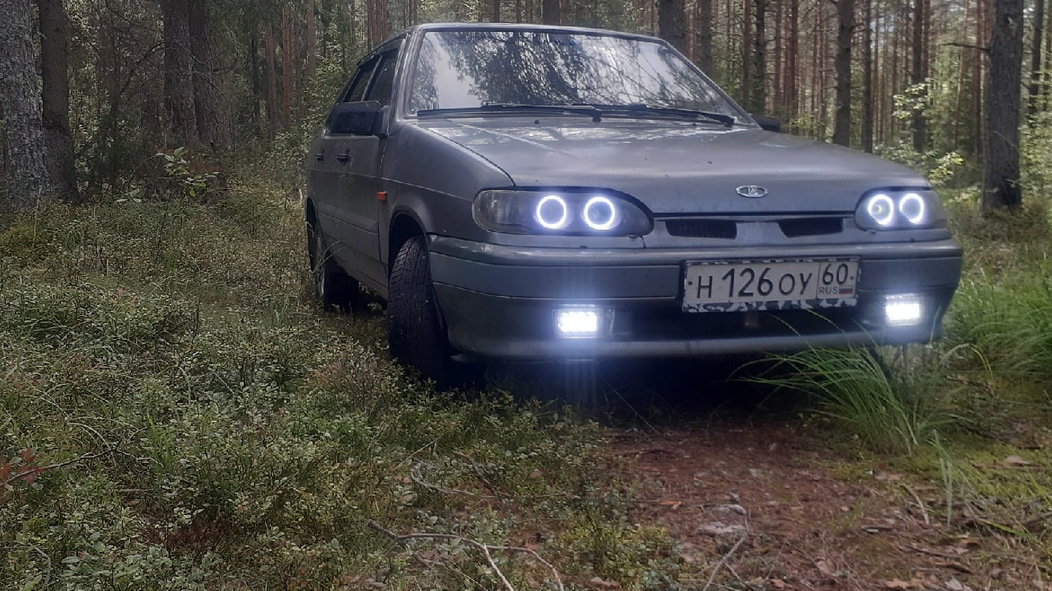 Lada 2115 1.5 бензиновый 2005 | Средне-серо зелёный мет. на DRIVE2
