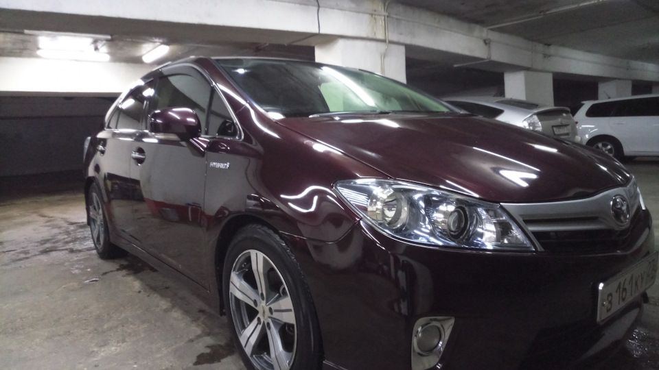 Toyota Sai (AZK10) 2.4 гибридный 2010 | Бордо's на DRIVE2