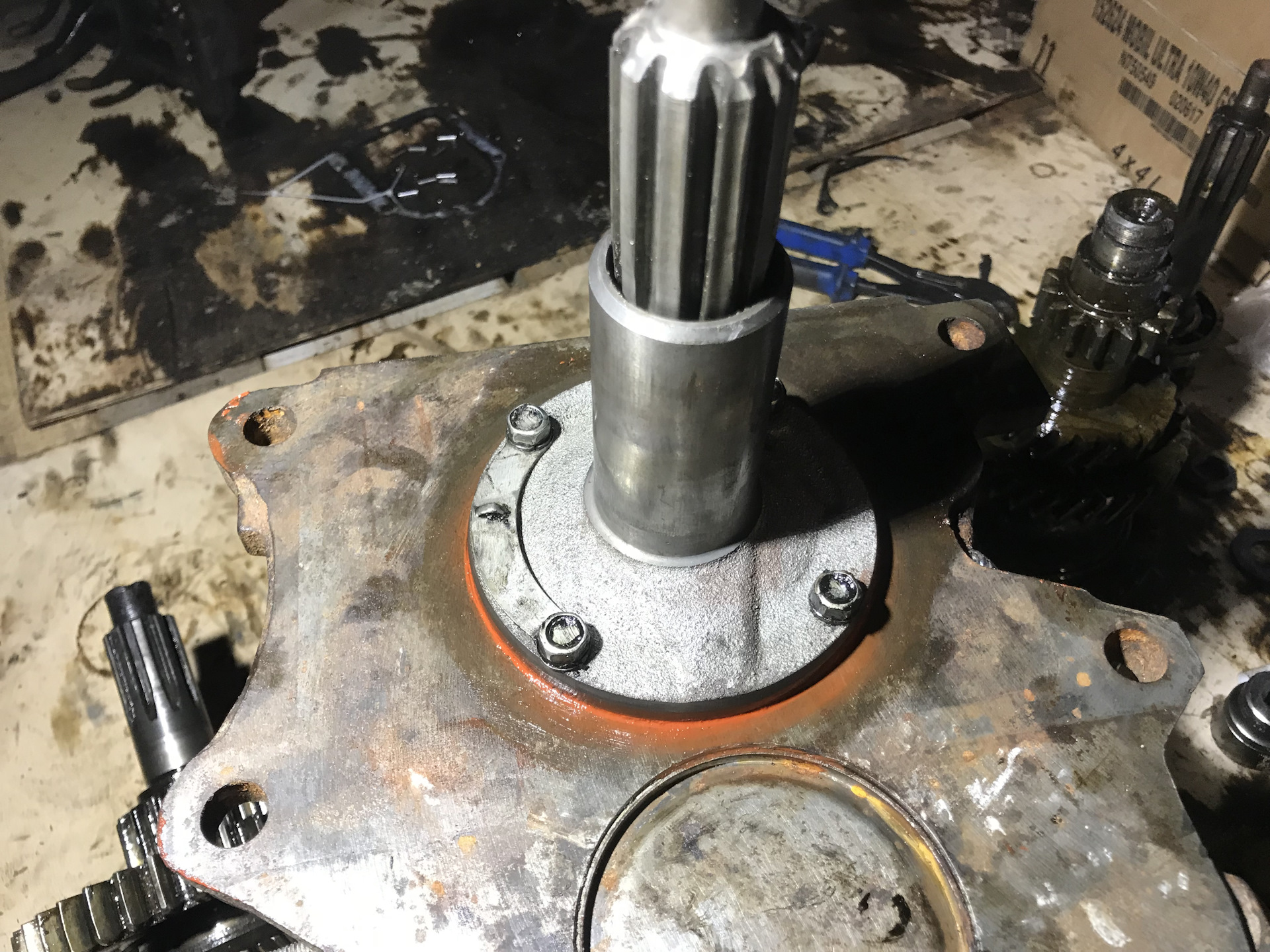 Ремонт Коробки ГАЗ 66 ч.3 — ГАЗ 66, 4,3 л, 1990 года | своими руками ...