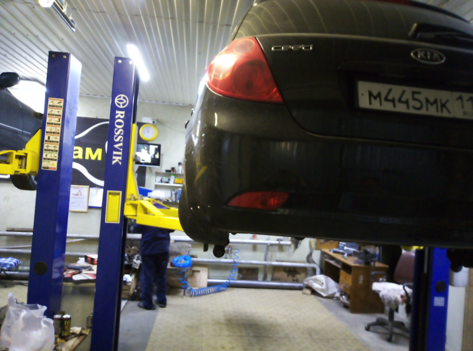 Задняя подвеска… — KIA Ceed (1G), 1,4 л, 2009 года | своими руками | DRIVE2