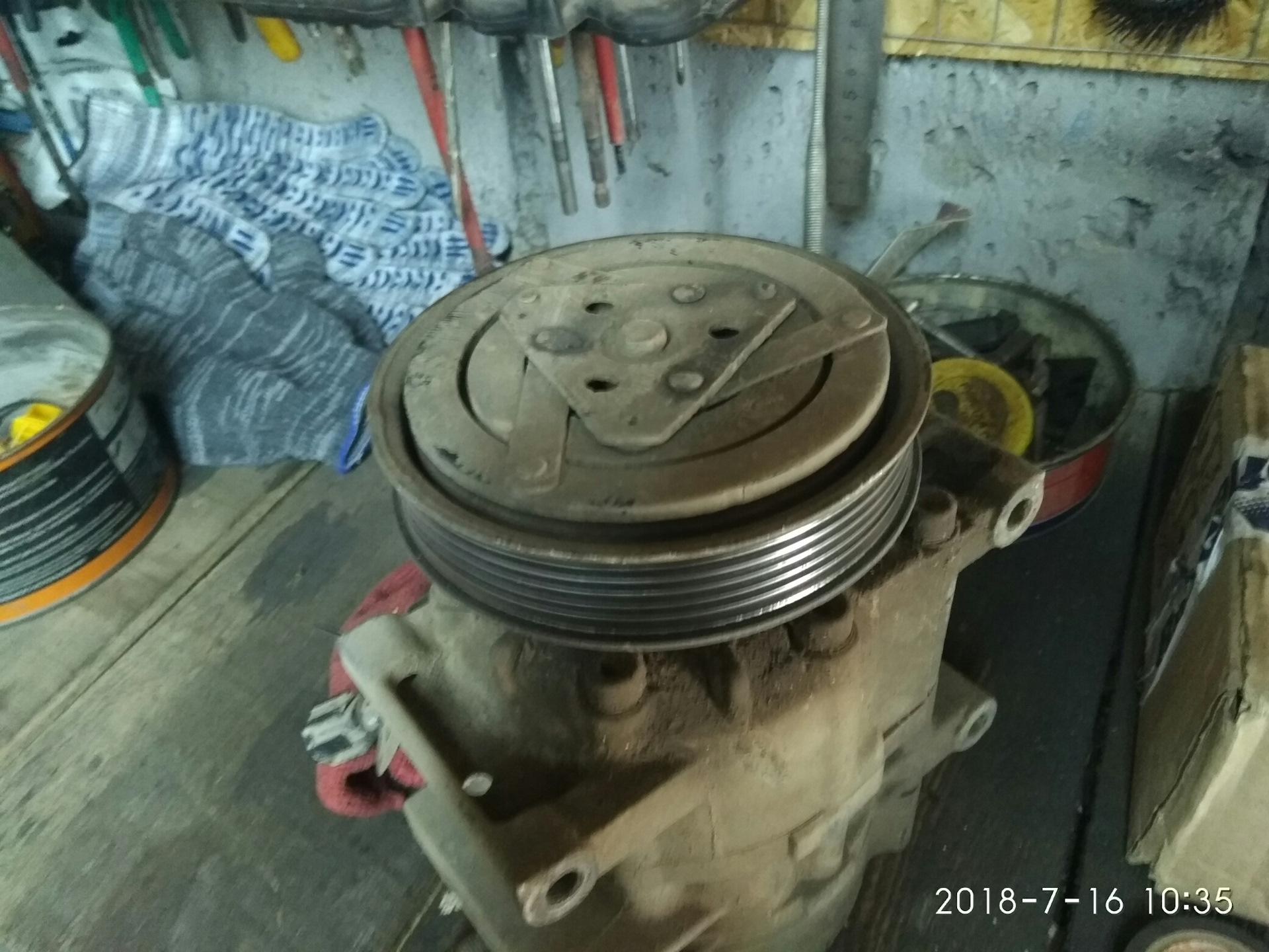 Подшипник кондея - Nissan Bluebird (U14), 1,8 л, 2000 года другое DRIVE2