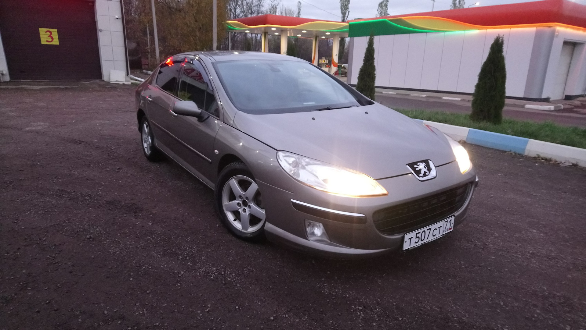 Полировка фар peugeot 407