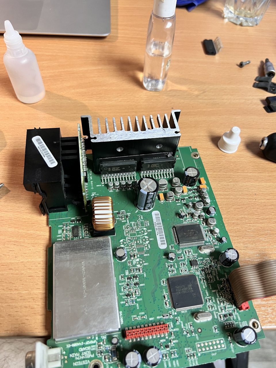 Микросхемы выходные. Замена микросхемы скана.