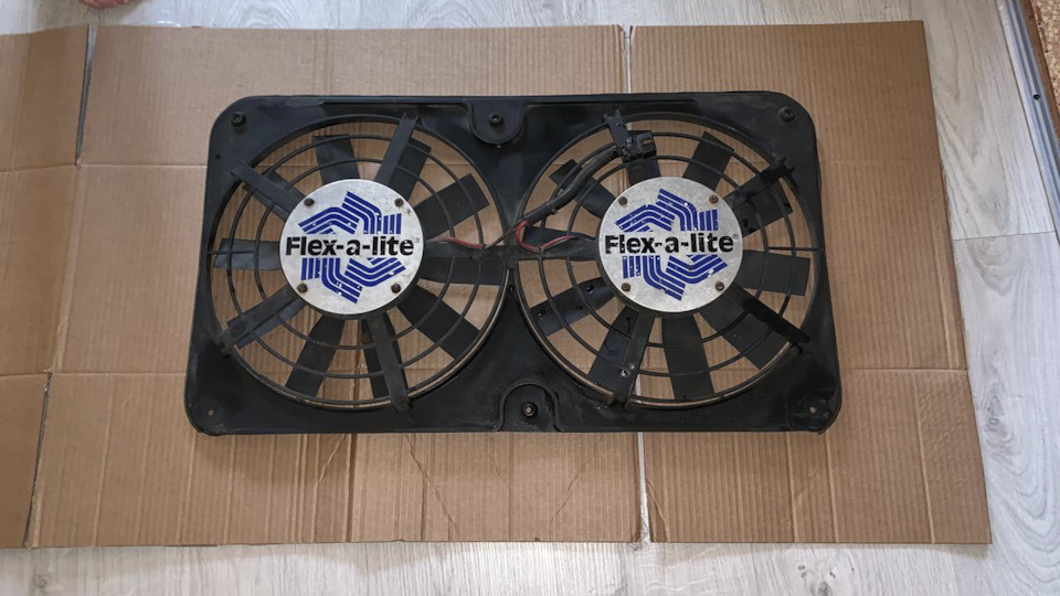 1.Вентиляторы Flex-a-Lite, 2.Blow off TIAL, 3.Дефлектор заднего стекла ...