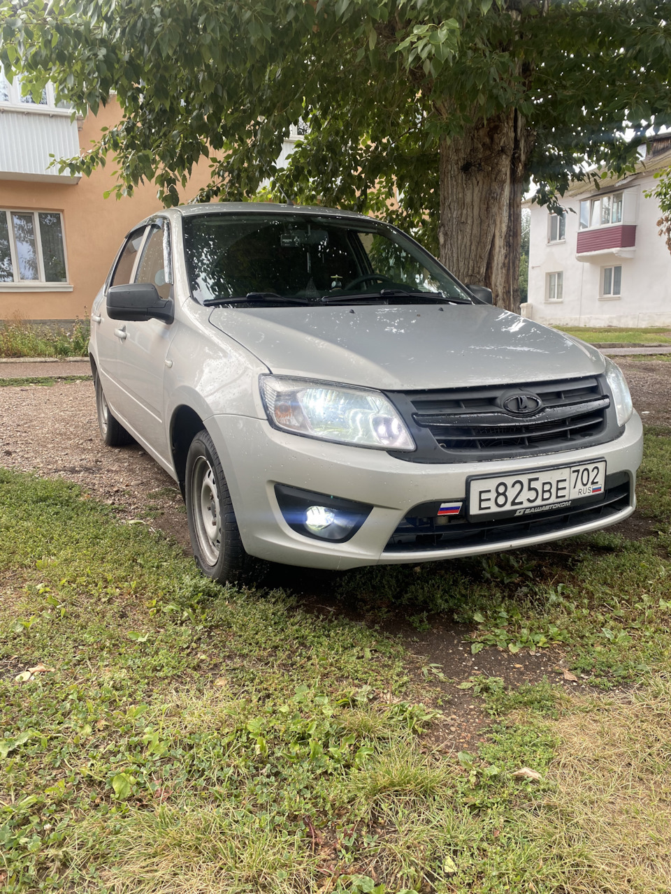 Антихром — Lada Гранта (1G), 1,6 л, 2015 года | аксессуары | DRIVE2