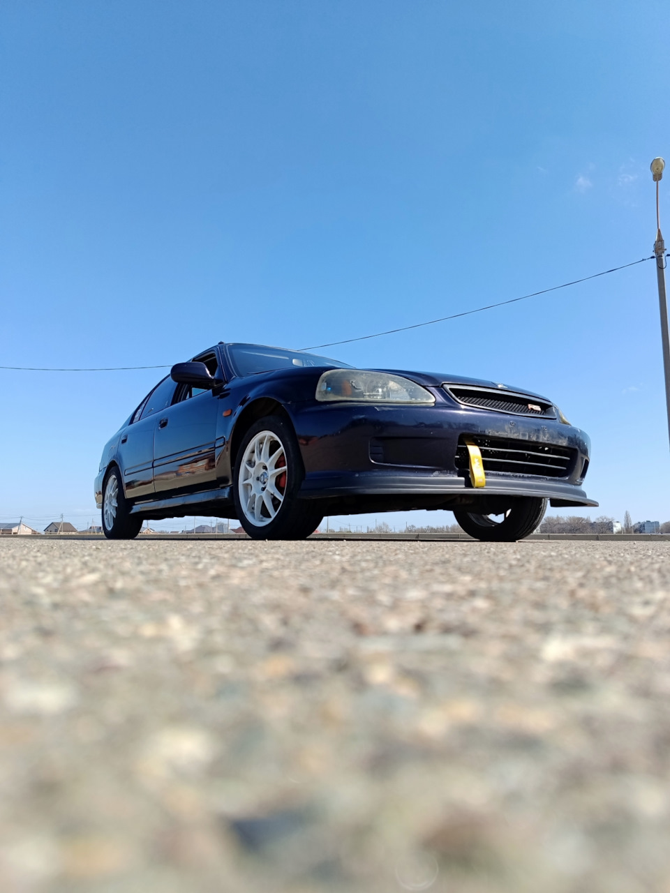 Фото того какой она больше не будет — Honda Civic Ferio (6G), 1,5 л, 1999  года | покупка машины | DRIVE2