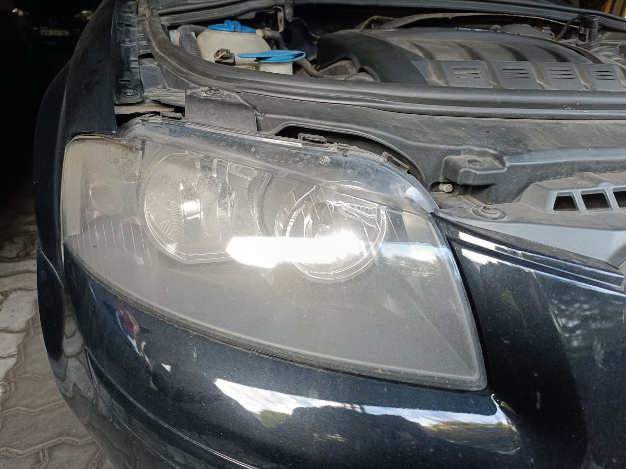 Химическая полировка фар — Audi A3 Sportback (8PA), 2 л, 2007 года ...