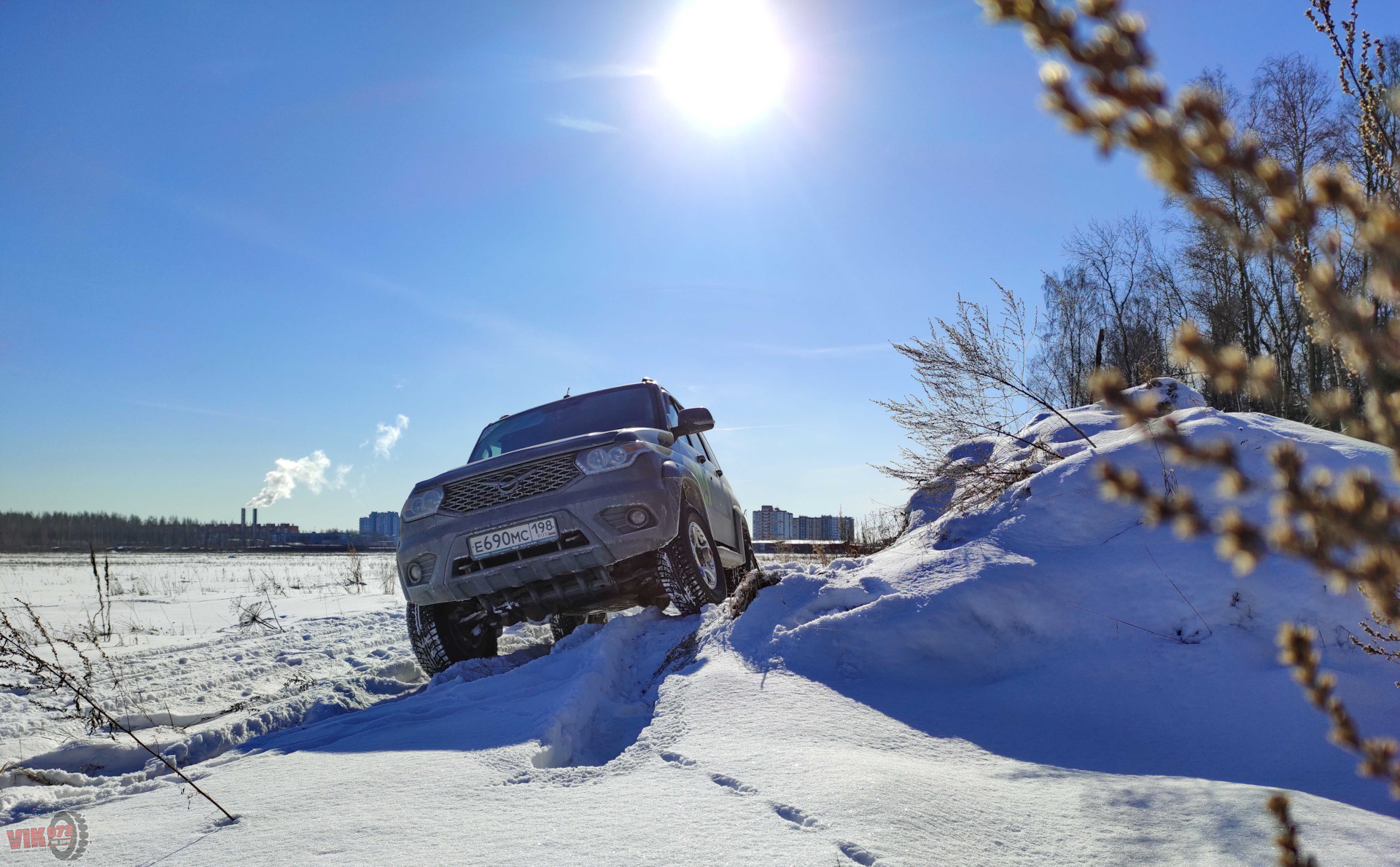 Патриот по снегу. — УАЗ Patriot, 2,7 л, 2019 года | наблюдение | DRIVE2