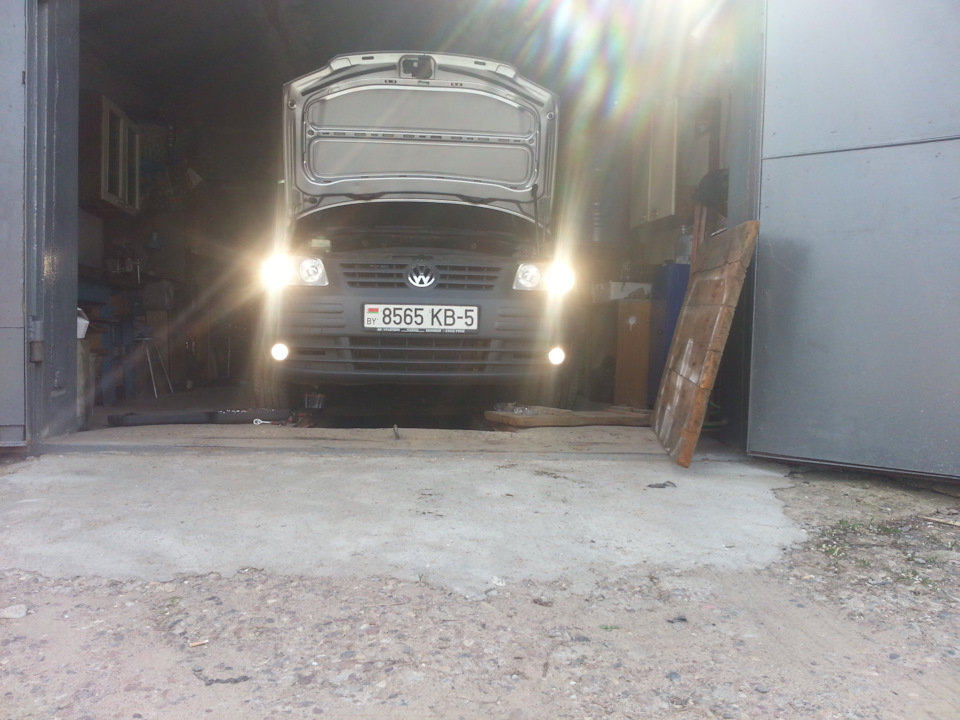 OSRAM НВ4 12v 51W — Volkswagen Caddy (3G), 1,9 л, 2010 года ...